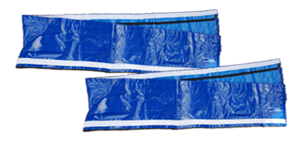 The 2 included COVER to CAMPER Unique Zip in Extension Pieces