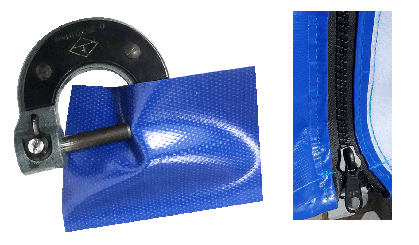 The PVC Construction & Waterproof Zips